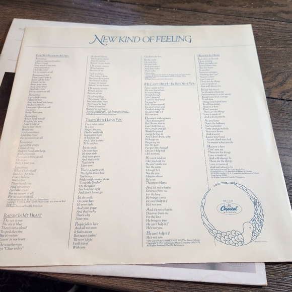 Vintage Anne Murray New Kind of Feeling Black Vinyl LP 1979 - Picture 6 of 11